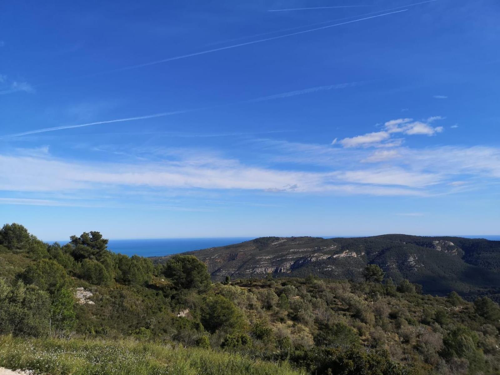 La Cueva De Miravet - Villa De Lujo En La Cima De La Montana Con Vistas Al Mar Cabanes  Luaran gambar