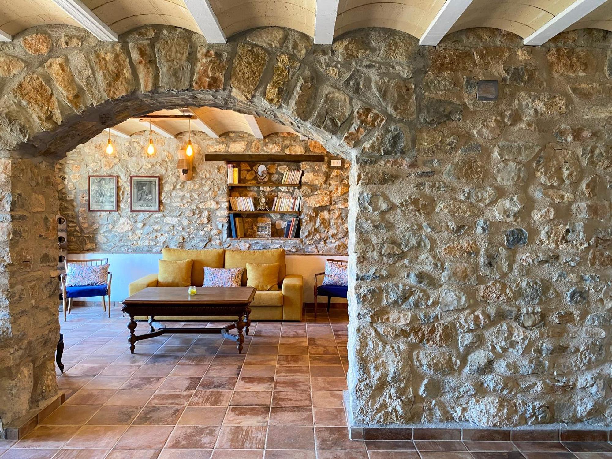 La Cueva De Miravet - Villa De Lujo En La Cima De La Montana Con Vistas Al Mar Cabanes  Luaran gambar