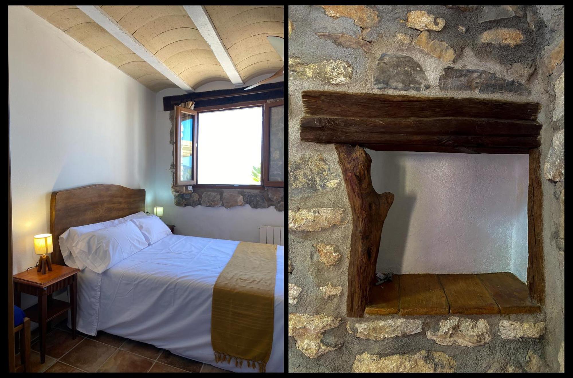 La Cueva De Miravet - Villa De Lujo En La Cima De La Montana Con Vistas Al Mar Cabanes  Luaran gambar