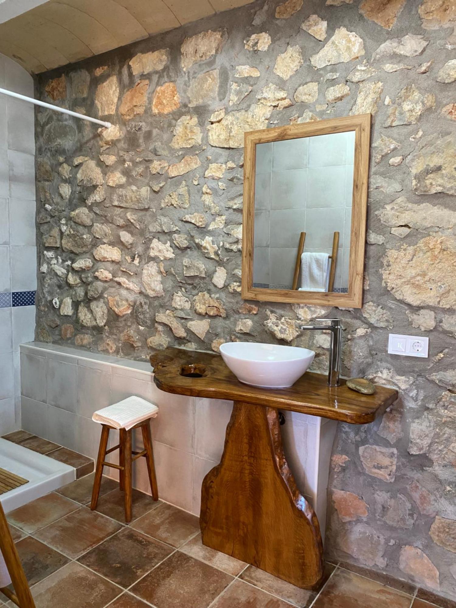 La Cueva De Miravet - Villa De Lujo En La Cima De La Montana Con Vistas Al Mar Cabanes  Luaran gambar