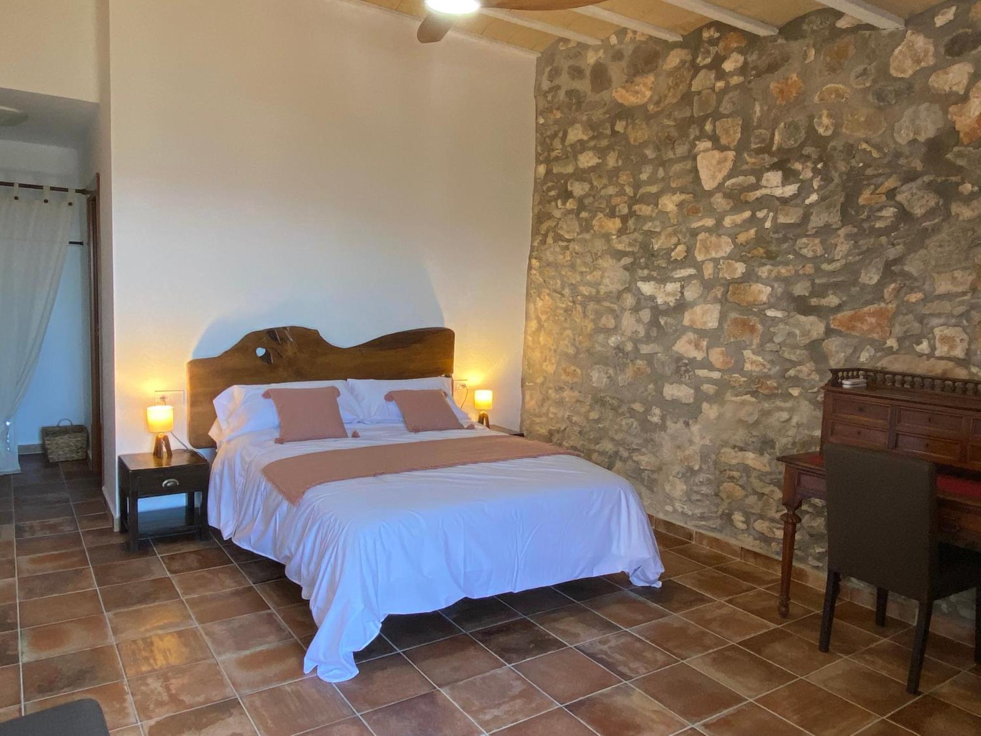 La Cueva De Miravet - Villa De Lujo En La Cima De La Montana Con Vistas Al Mar Cabanes  Luaran gambar