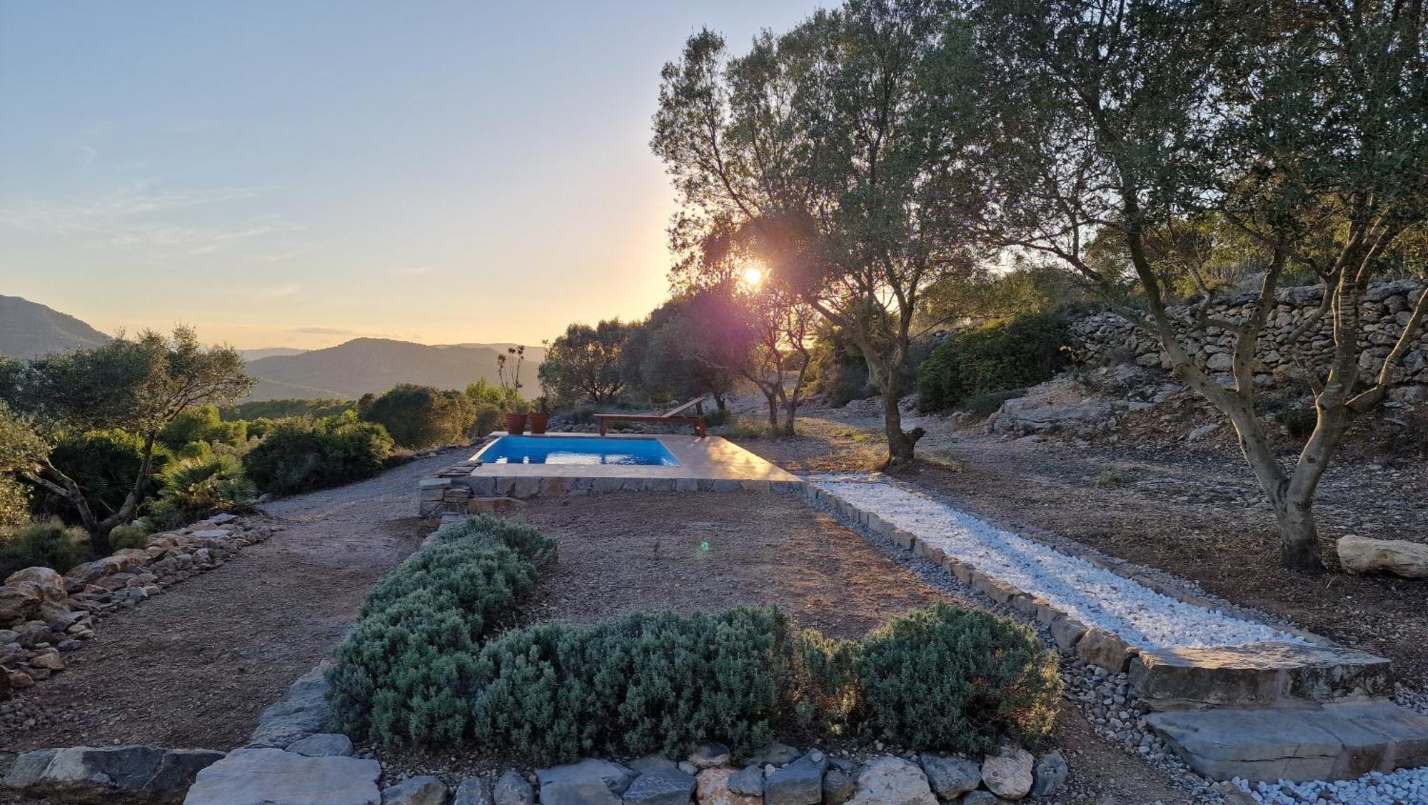 La Cueva De Miravet - Villa De Lujo En La Cima De La Montana Con Vistas Al Mar Cabanes  Luaran gambar